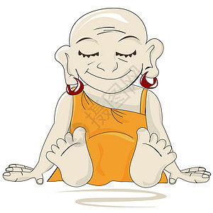 小佛祖上帝祷告插图偶像珠子乐趣雕塑传统文化运气图片