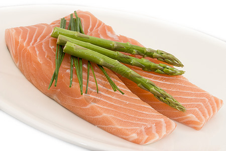 鲑鱼和白食物营养粉色厨房柠檬饮食玫瑰美食寿司图片