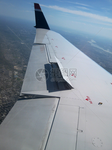 飞机翅膀飞机场喷射传单技术金属航空运输天线飞行图片