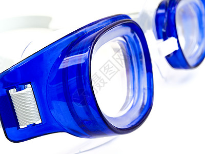 游泳杯塑料蓝色活动安全运动潜水风镜游泳眼镜游泳者背景图片