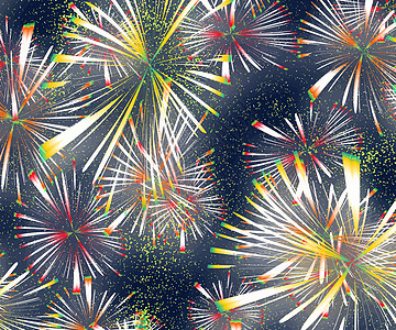 烟花爆炸性星星粉色庆典天空条纹插图派对圆形火花图片