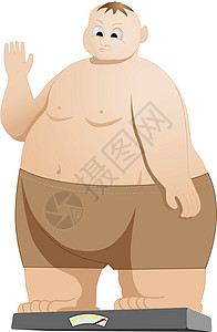 称重测量肚子重量饮食商品化平衡男人男性图片