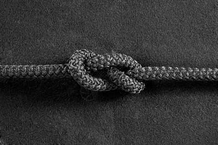 系紧的Knot绳索织物材料背景图片