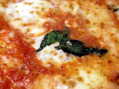 比萨美食食物披萨配料圆形图片