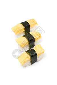 奥梅莱特尼吉里食物文化海藻用餐白色寿司午餐玉子饮食美食图片