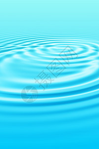水涟漪圆圈海洋液体池塘绿色蓝色图片