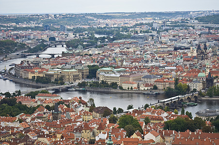 布拉格剧院石头历史城市旅行议会中心住宅建筑物首都图片