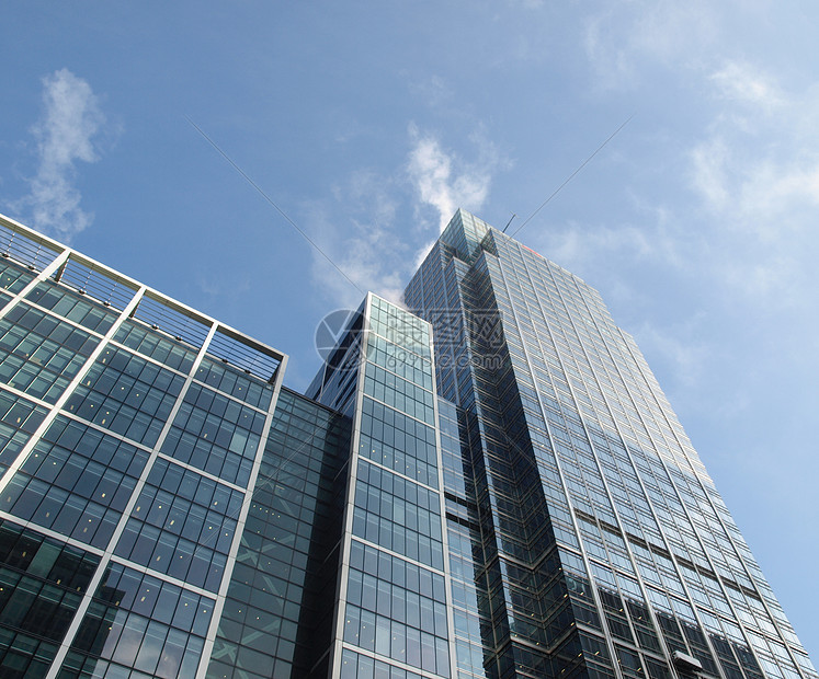 高楼大楼建筑码头商业港区公司反光蓝色城市中心玻璃图片