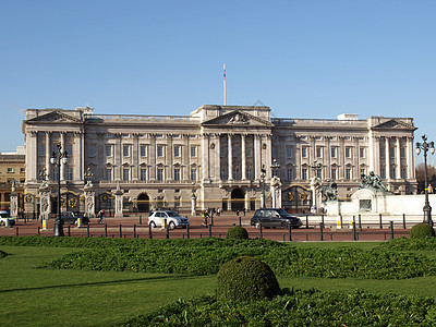 伦敦白金汉宫女王建筑学地标建筑住宅皇家图片