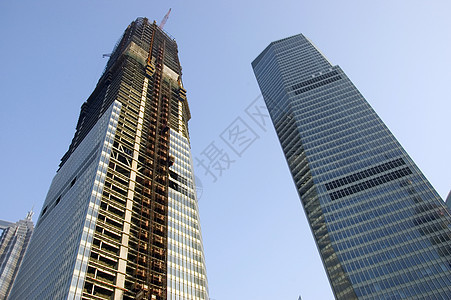 上海现代摩天大楼建筑学建筑物城市化办公室景观城市图片