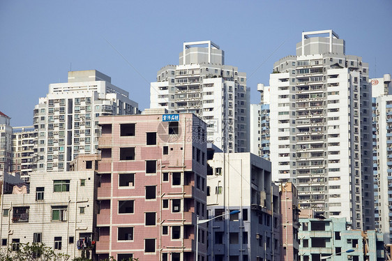 中华市的破坏商业构造景观工作房屋大厦碎片瓦砾住宅物业图片