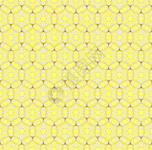无缝壁纸型纺织品装饰风格墙纸黄色背景图片