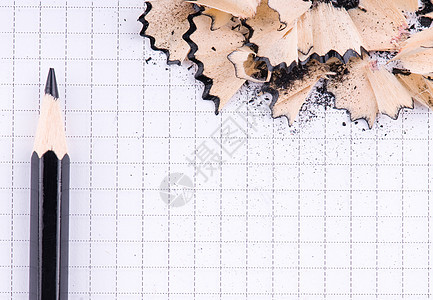黑铅笔宏观平方正方形工作簿样本办公室笔记本商业草图软垫图片