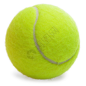 孤立的网球球图片