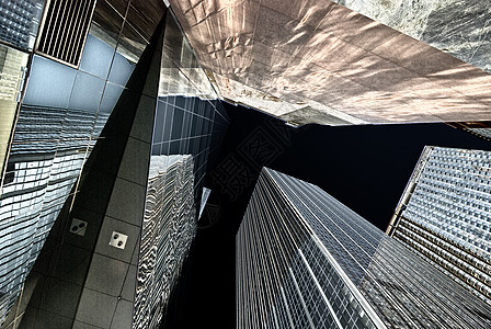 纽约市巨型云梯车旅行日落蓝色帝国中心办公室旅游工作天空地标图片