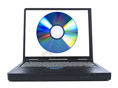 安装软件蓝光驾驶笔记本展示数据影碟机键盘电脑磁盘白色图片