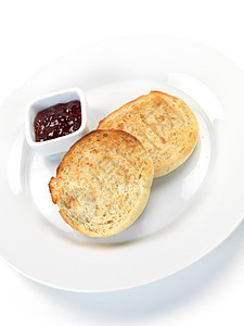 英语松饼营养小吃早餐食物图片