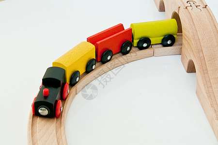 铁路玩具火车儿童立交桥白色动车组宏观机车运输红色对象车辆图片
