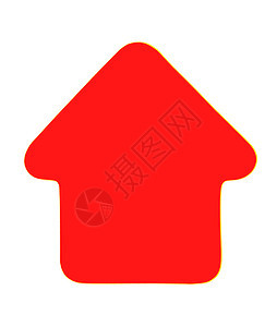 孤立箭头亮色计算机标志便利贴讯息道路红色进步背景图片