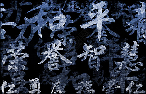 中文书写背景 C智慧海报褪色艺术书法文化知识繁荣吉祥墙纸背景图片