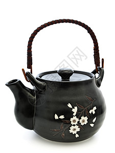 茶茶仪式黏土厨具制品桌子厨房餐具陶瓷瓷器用具茶壶图片
