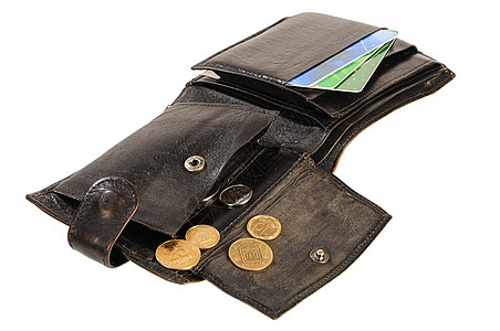 空钱包模仿支付口袋生活损失货币财富贫困黑色硬币图片