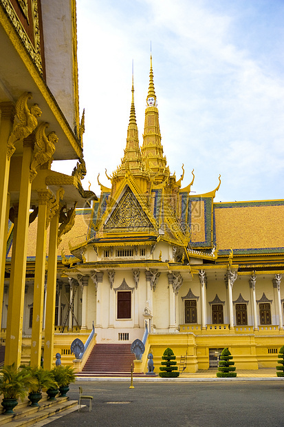 柬埔寨王朝佛教徒皇家历史建筑国王王国宗教建筑物建筑学遗产图片