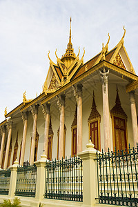 柬埔寨皇家宫大厦柬埔寨皇宫大楼宗教历史佛教徒遗产国王皇家建筑建筑学文化王国图片