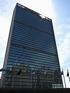 联合国总部组织安全外交官世界秘书处成员政策总部太阳和平背景图片