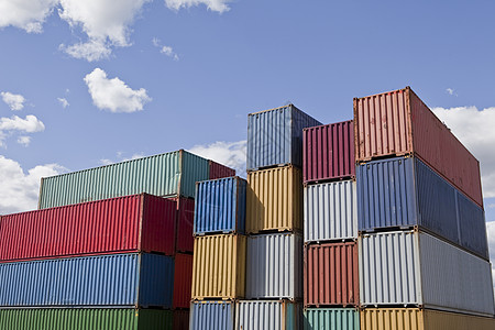 货物集装箱联运工业出口交通港口船运商业码头贸易方式图片