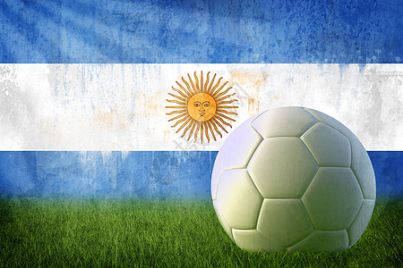 阿根廷足球大墙壁图片