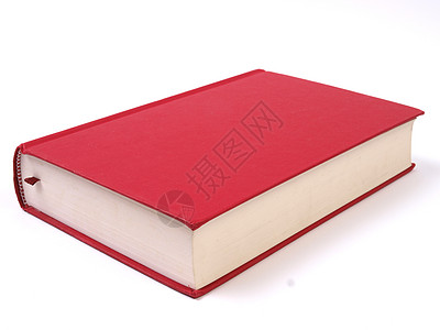 空白红书颜色对象出版物文档学习手册教科书书脊精装书百科图片