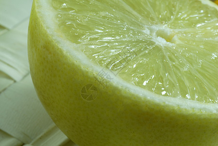 Lemon 切石水果黄色绿色食物果汁蔬菜柠檬维生素淬火图片