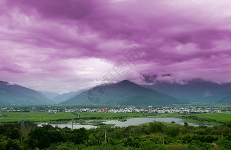 山云和山云风景旅行冒险场地蓝色天堂爬坡天空池塘僻壤高清图片