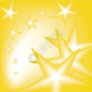 运行中的恒星辉光黄色星际白色星光天堂星系魔法插图火花背景图片