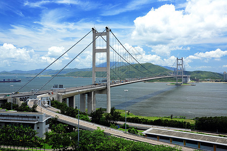 香港清马桥建筑城市景观车辆速度市中心旅行辉光天空海洋图片