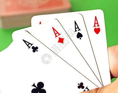 四A类黑色卡片运动桌子扑克扑克牌高手游戏钻石国王图片