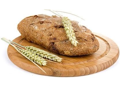 面包谷物早餐粮食植物棕色农业午餐美食尖刺收成图片