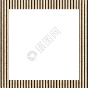 图片框架白色瓦楞空白棕色纸板背景图片