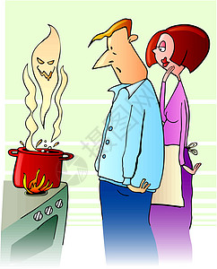家人惊喜和沸煮的有毒汤汤图片
