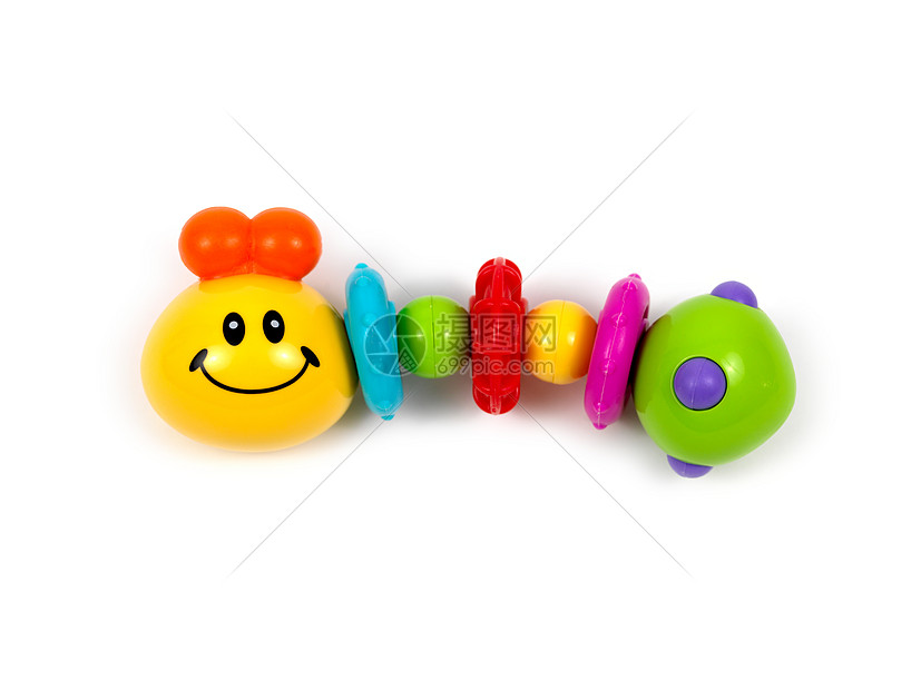 婴儿玩具出牙期塑料游戏儿童乐趣黄色白色新生奶嘴拨浪鼓图片