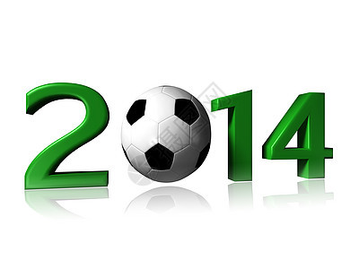 2014年大足球标志图片
