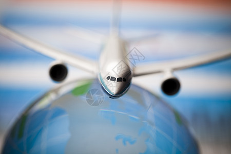 飞行星全球世界航班飞机商业外国客机护照圆圈图片