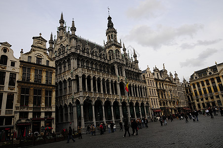 布鲁塞尔议会地标大教堂地面广场图片