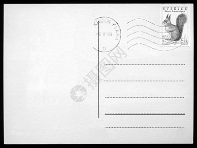 贺卡船运邮政卡片邮票棕色空邮明信片邮件邮资仪表背景图片