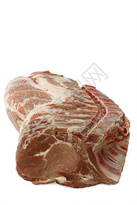 原猪肉烤骨头营养印章食物图片