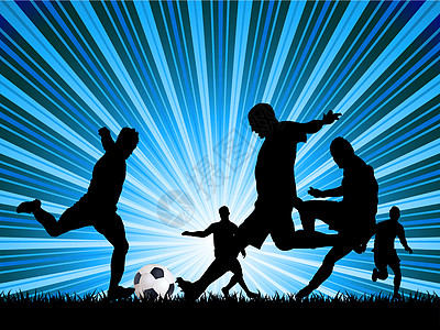 足球赛动作玩家男人防御竞赛小册子锦标赛足球场地冠军运动员跑步图片