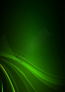 摘要绿背景绿色背景白色螺旋液体海浪活力丝绸插图曲线漩涡纺纱图片
