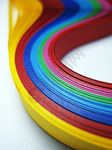 彩虹颜色波浪颜料丝带创造力艺术花丝调色板光谱墙纸活力图片