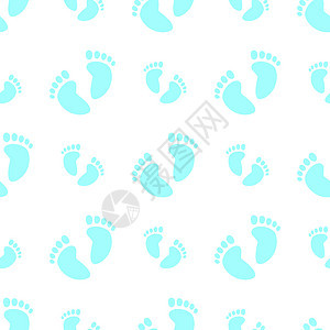 无缝无缝蓝婴儿脚图片